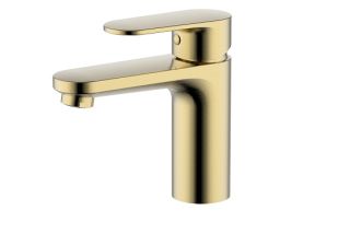 Смеситель для раковины Aquatek Ника AQ1810BG золото